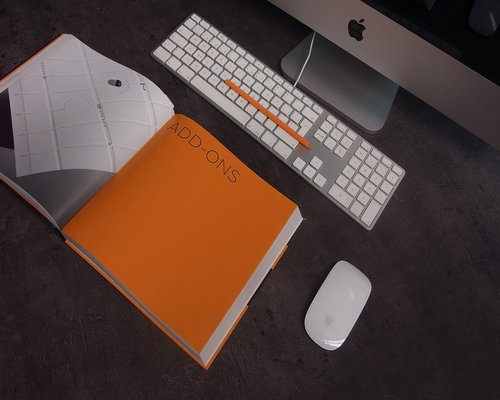 Ergonomic home workspace setup with proper natural lighting